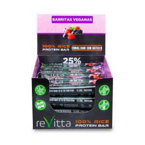 Caja Barritas De Proteína Vegana 45 Grs. 16 Unid.
