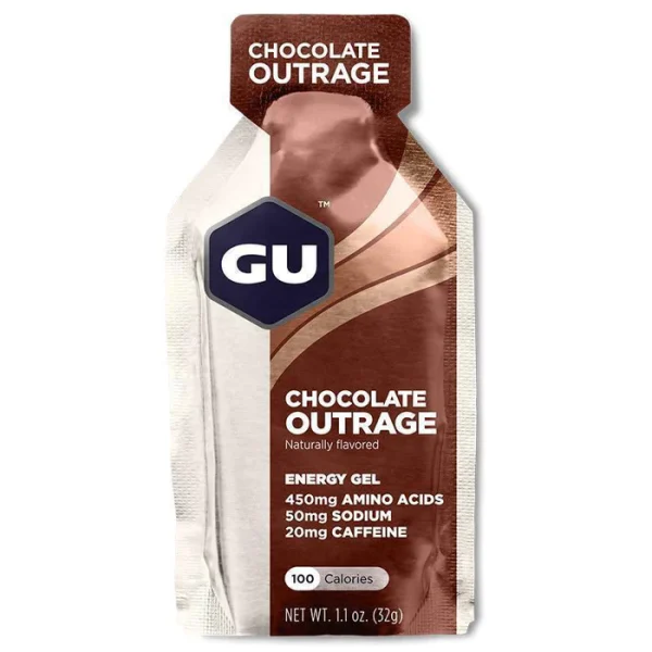 Gel Energético Chocolate Outrage (Unidad) – GU Energy