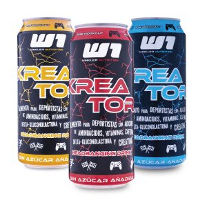 Pack Bebida Energética Kreator 6un de 473cc Winkler Nutrition